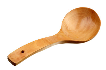 Big wooden spoon