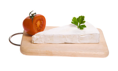 Moldy Cheese on cutting board