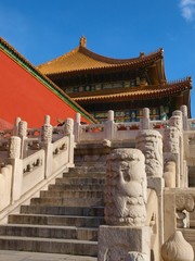 House from the forbidden city in Beijing China
