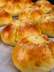 Chinese Butter role. Close up