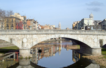 Obraz premium girona puente