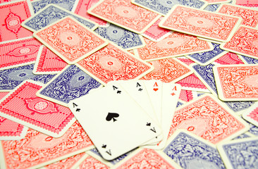 Obraz premium Kartenspiel