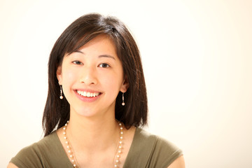 Young Cute Asian Woman