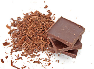 Chopped chocolate
