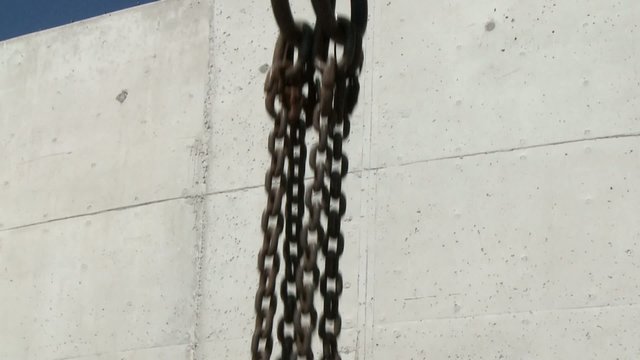 Kranhaken, Baustelle