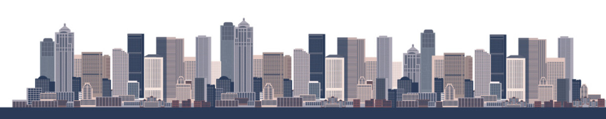 Fototapeta premium Cityscape background, urban art