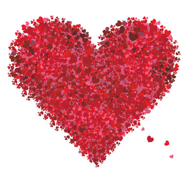 Valentine heart shape, love
