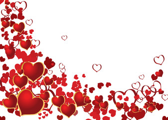 Valentine background with place for your text