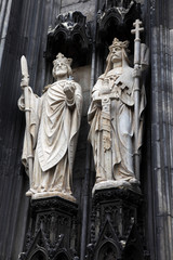 Sculptures of the Cologne Cathedral