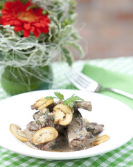 Lungenbraten Stroganoff