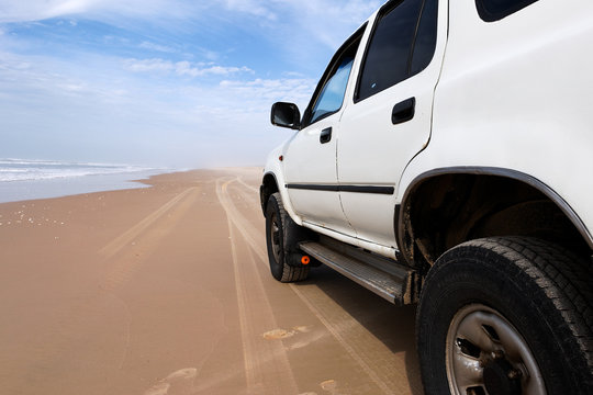 rouler en bord de mer