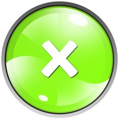 Obraz premium Button Abbrechen VII