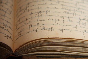 Naklejka premium Notizbuch