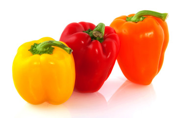 colorful paprika mix