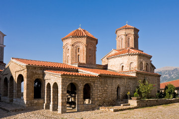 Fototapeta na wymiar St Naum klasztor w Macedonii