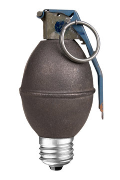 Lightbulb Hand Grenade