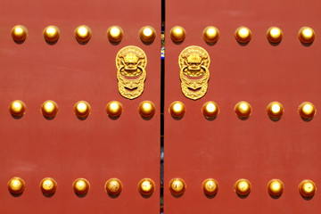 The totem on the gate of Beijing Temple of Heaven