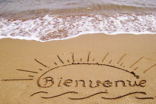Bienvenue &agrave; la plage.