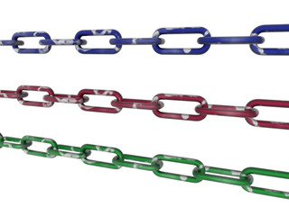 chains of different colors