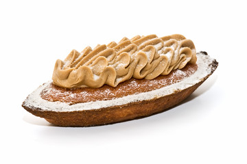 pastel barquillo trufado