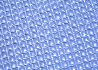 Naklejka premium Plastic blue background