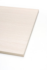 Wooden panels isolated on white backgrounds