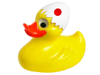 Osterente Flagge Japan