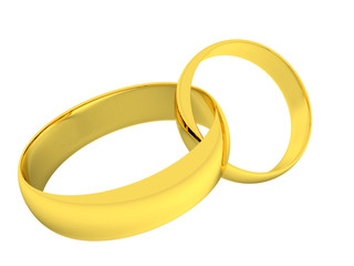 wedding gold rings