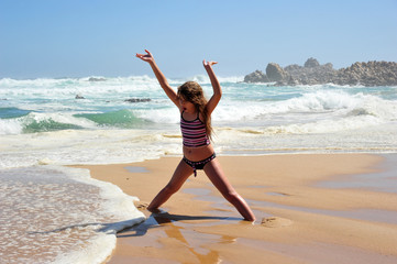 Pose am Strand 2