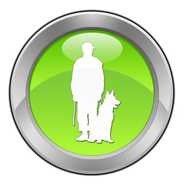new button dog