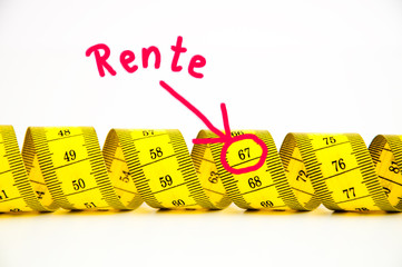 Rente mit 67