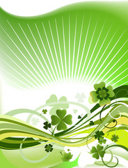 abstract clover background