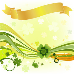 design for the St. Patrick's Day