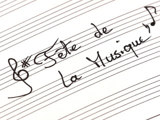 Fototapeta premium fete de la musique 1