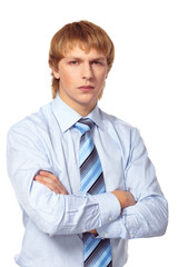 Portrait of young businessman