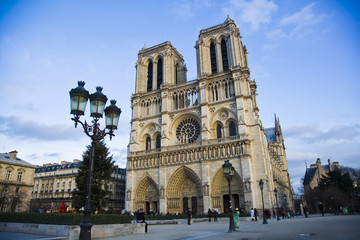 Fototapeta na wymiar Notre Dame - Paryż