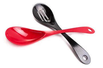 Kitchen utensils, isolated over white