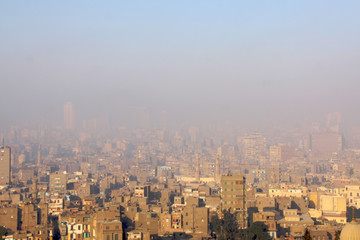 the skyline of Cairo Egypt © Andrei Starostin
