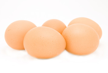 Obraz na płótnie Canvas eggs isolated