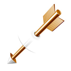 Arrow. Vector. Easy to put in to different objects.