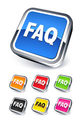 icône FAQ, questions