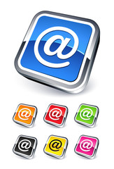 icône arobase, internet