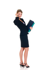 businesswoman on phone