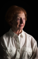 Senior woman portrait