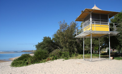 Fototapeta premium Lifeguard in Gold Coast