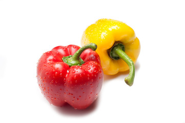 peperoni  rosso e giallo