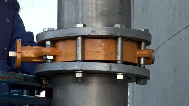 Flansch verschrauben
