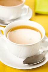tasty vegetables soup