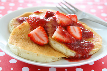 Strawberry Pancakes