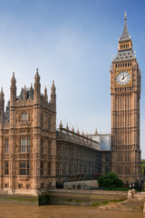Fototapeta na wymiar Big Ben. Londyn, Anglia